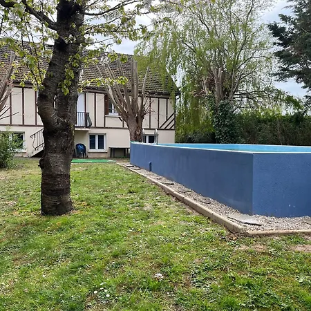 Вилла Shamina Piscine Sauna 3 Bedrooms Блонвиль-сюр-Мер